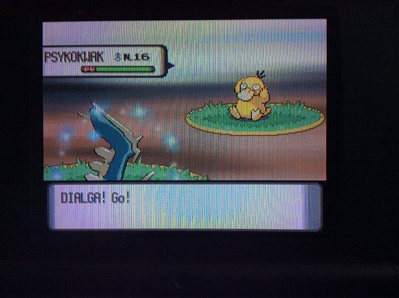 MyleneSH's tweet photo. Depuis 2 semaines et 3 jours, je vous présente enfin cette chose, ✨Dialga shiny✨ apparut en 13,509 ptn de SR's. I'm happyyyyy ! 😀💙 https://t.co/EYKqO0Zsro
