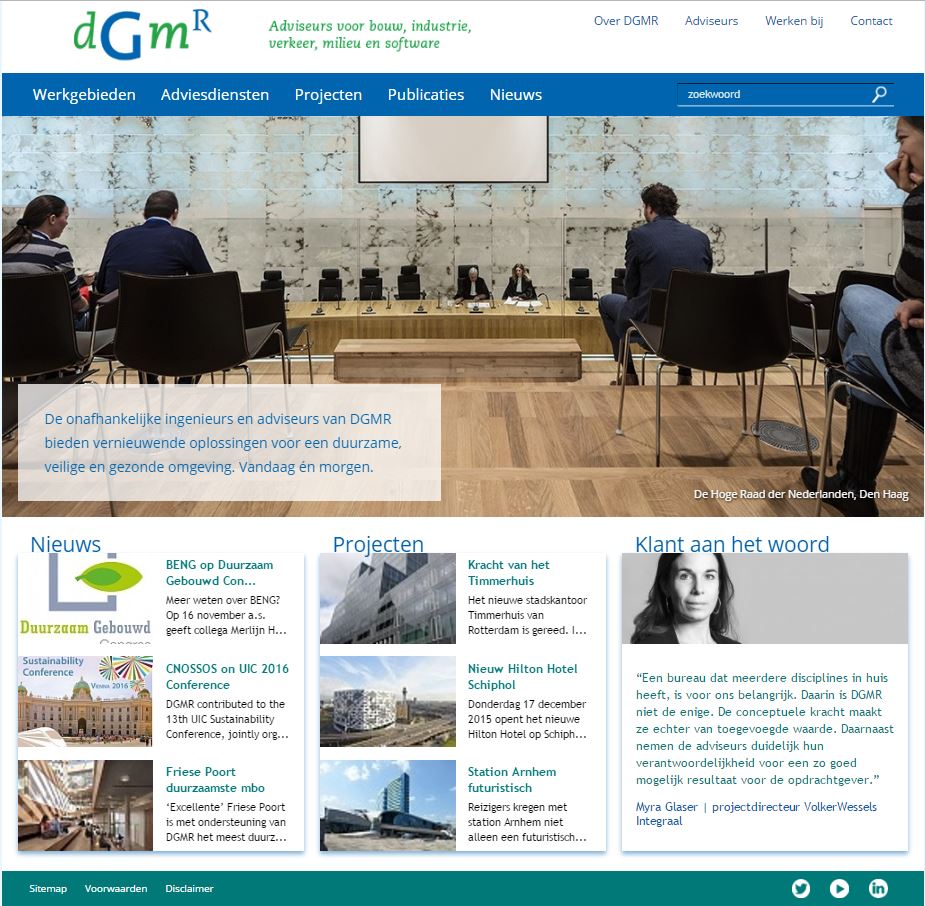 DGMRadviseurs's tweet photo. Trots op de vernieuwde website van @DGMRadviseurs ! Vanaf vandaag staat-ie online: https://t.co/sXKV77Mnyh https://t.co/EWT6KBAKQx
