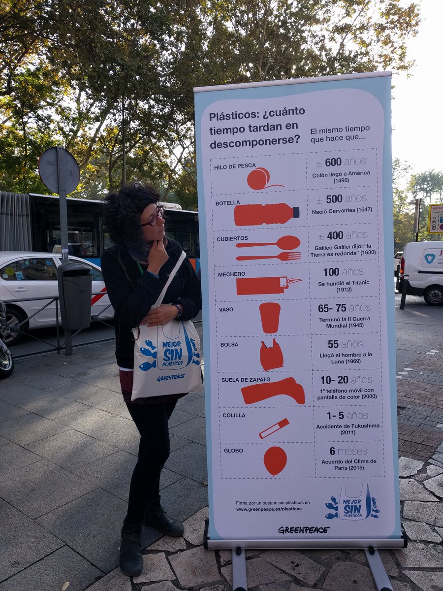 DialogoDirectGP's tweet photo. Mejor sin plásticos! @greenpeace_esp https://t.co/Fb6lI2nWg5