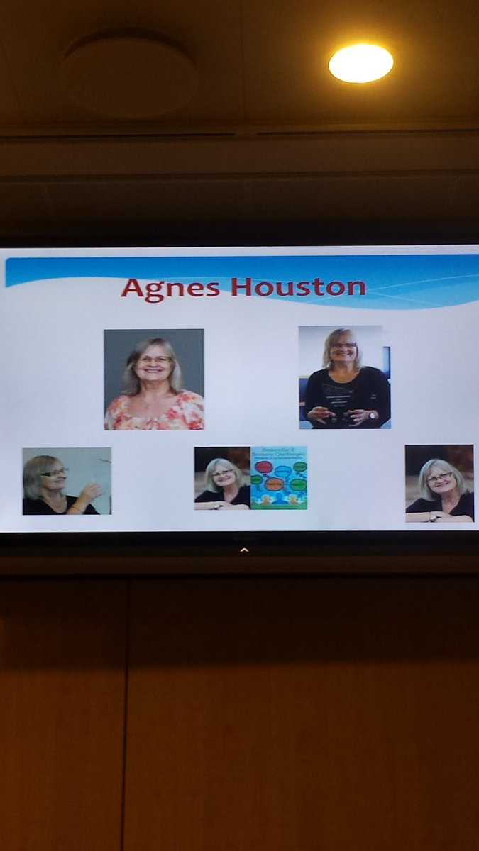 A fantastic  presentation about young onset  dementia with an engaging input from Agnes #26AEC