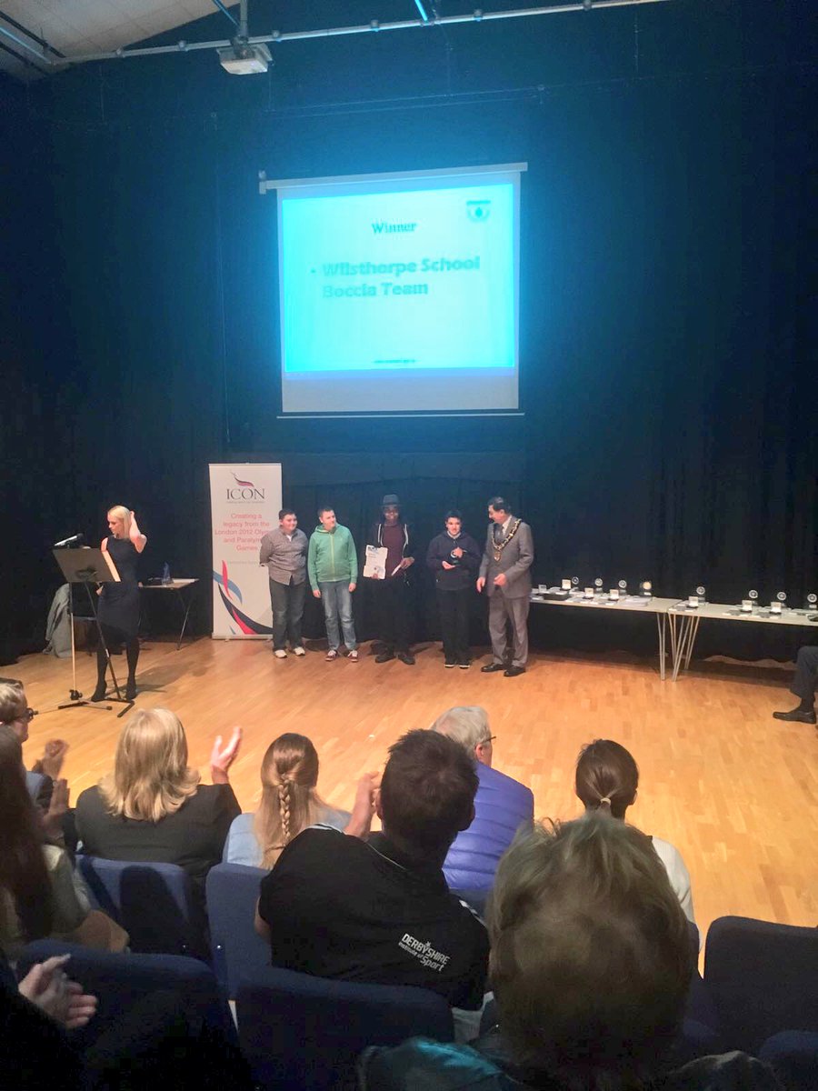 Congratulations to our Boccia team who won "Junior team of the year" at the Erewash Sports Awards last night #bethebestyoucanbe