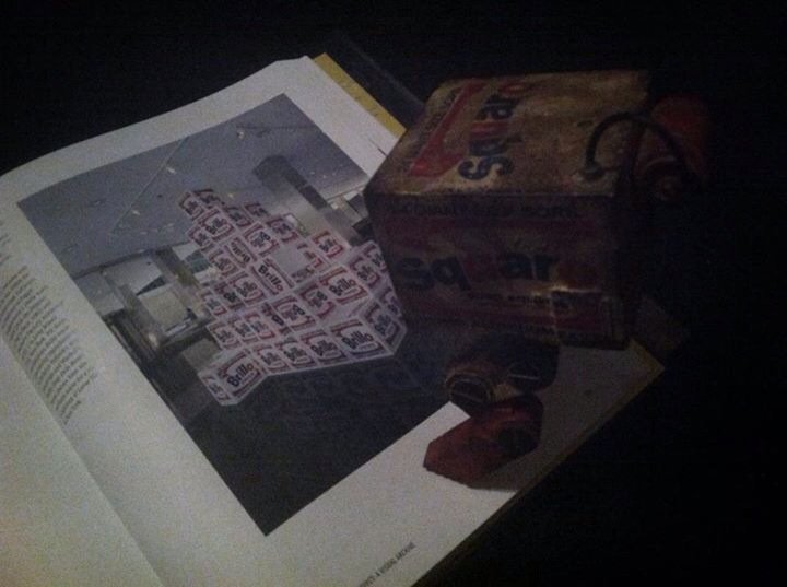 kiowakamache's tweet photo. ' Regarding Warhol ' #andywarhol #brillobox #squaro #threeA https://t.co/Rg4qo86ZM8