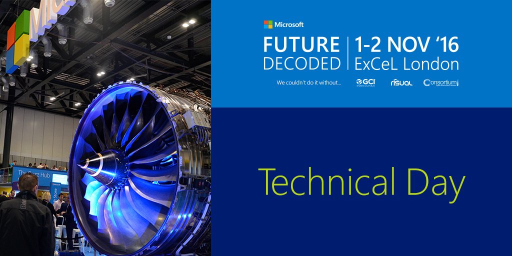 msdevUK's tweet photo. We're almost all set and ready to go with #FutureDecoded Tech Day. Give us a RT if you're here with us today! https://t.co/Xfmggzd4JA