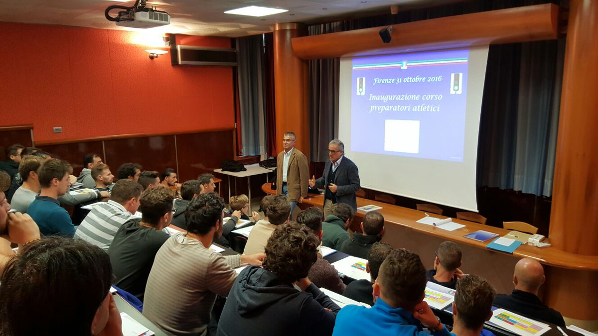 FIGC's tweet photo. Inaugurato a #Coverciano il nuovo corso per #PreparatoreAtletico
Per i dettagli: https://t.co/wLRVdFKBFm
#LaCasaDelCalcio https://t.co/MWucxbQpu2