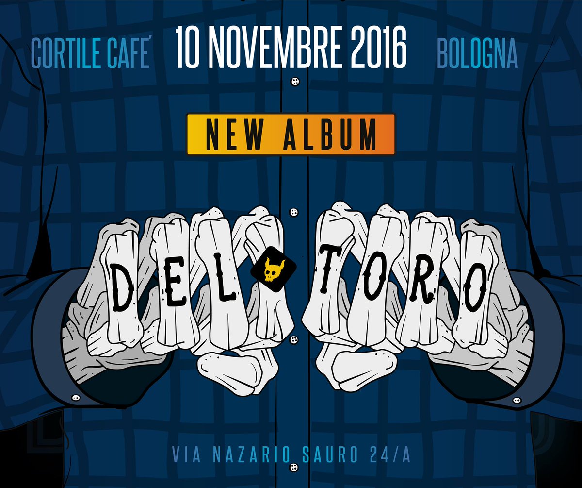 deltoroband's tweet photo. Non vediamo l'ora di suonarvi le nostre storie #perCercare di raccontarvi il nostro grunge #deltoroband #storiedischiaviesante 10Novembre BO https://t.co/r0wH8UHBgY