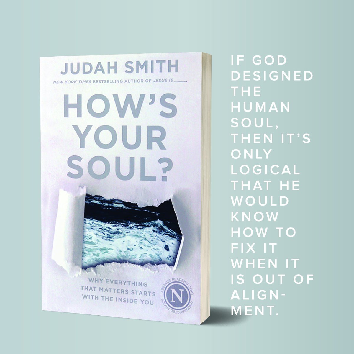 LukeRedmon's tweet photo. Tag those God uses to help restore your soul. Winners will receive a signed copy of @judahsmith book, #HowsYourSoul. https://t.co/xhm2ThATdr https://t.co/U3atByViao