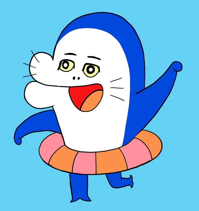 おヒゲがのびてきたっキュね〜 