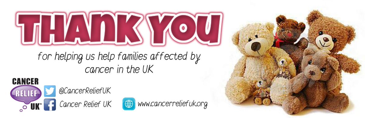 Thank you for your continued support in helping us help families affected by #cancer #CharityTuesday #GivingTuesday