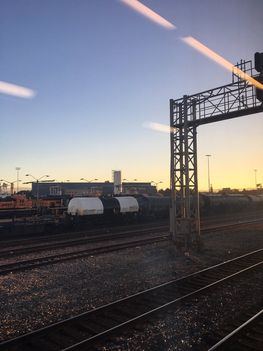 carrieeileen's tweet photo. Train conductor made a funny - "now arriving in beautiful Commerce"  🚂 https://t.co/inri3e4Eyz