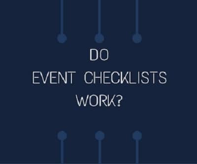 MasterTheEvent's tweet image. #Event #Checklists Work! Sort-of - mastertheevent.com/why-event-chec… #eventchecklists #events #planning