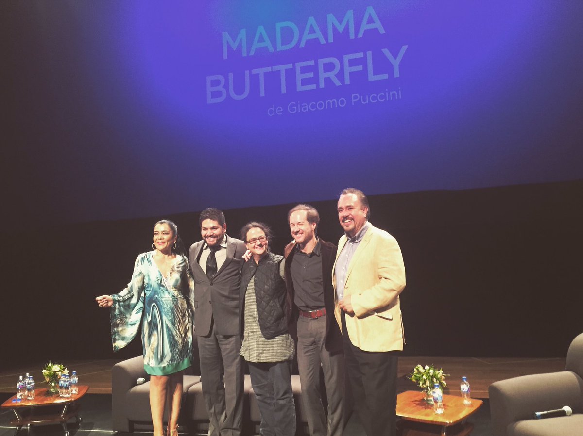 Charla con el elenco de "Madama Buttterfly" desde el <a href="/TeatrodelB/">Teatrodelb</a> Boletos disponibles en taquilla. 6, 9 y 12 de Noviembre.