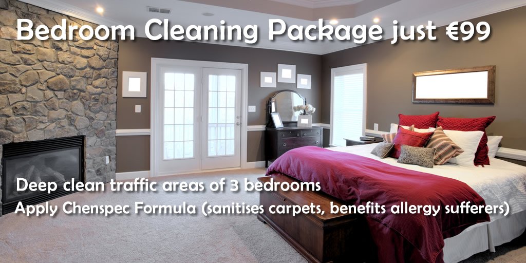 thecarpetclean's tweet photo. Bedroom cleaning package for just €99! https://t.co/wtzhOxVPRi