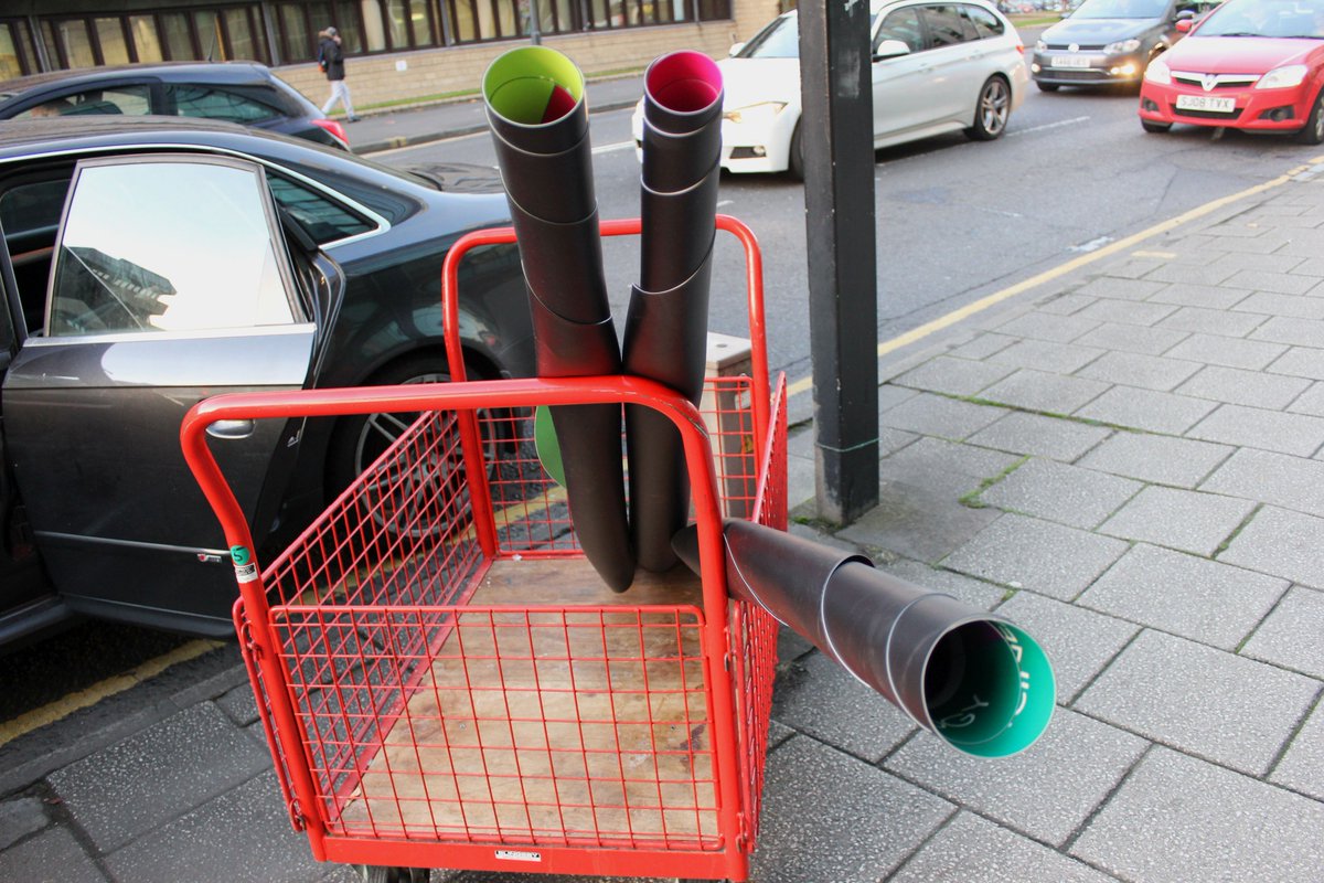 kurtstat's tweet image. We stopped the traffic in Argyle Street at 7:30am this morning while I retrieved the #Flowopoly dance mats.