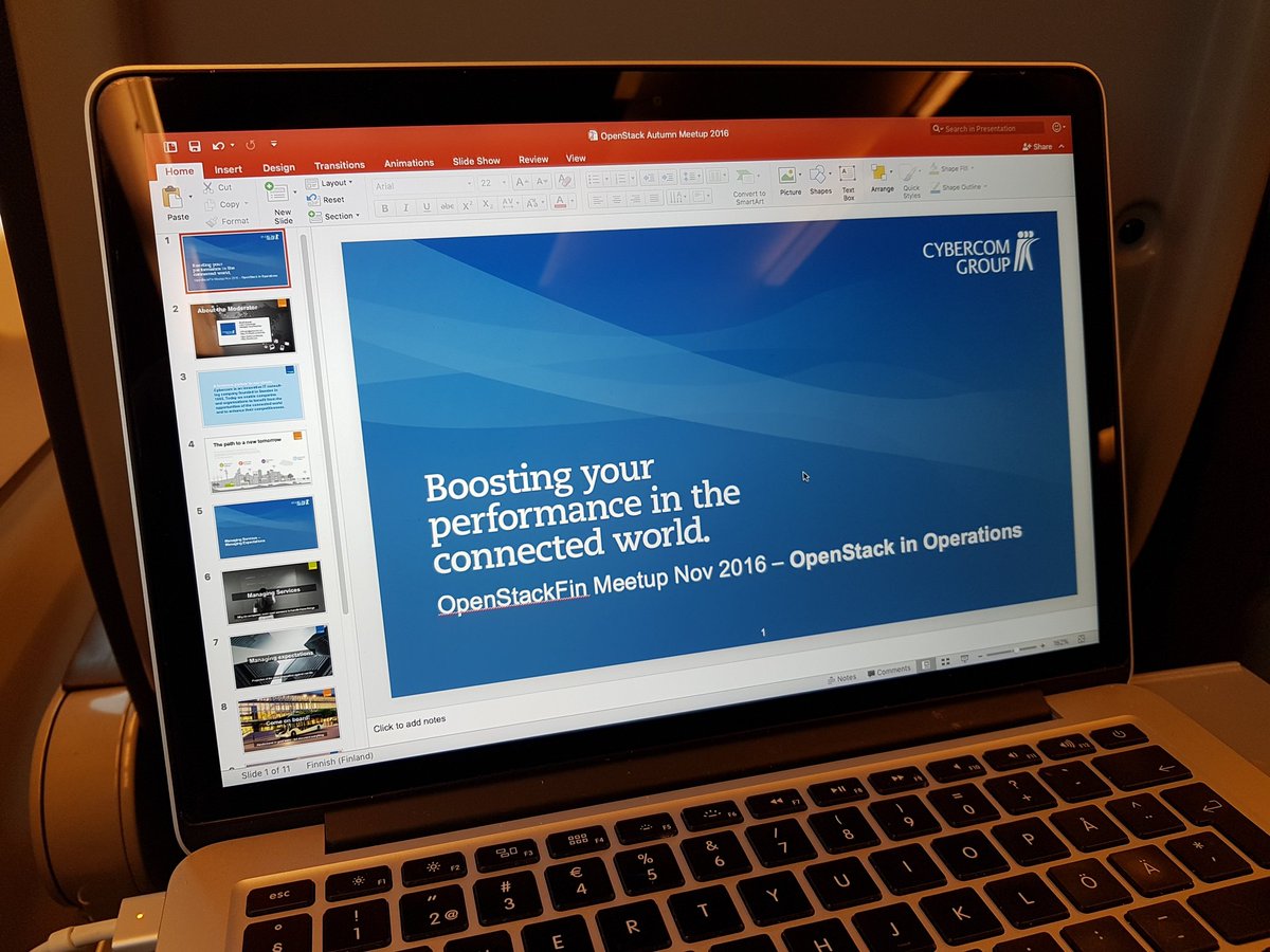 therolle's tweet image. Preparing keynote for todays #OpenStackFin meetup in the train. Busy schedule. @OpenStackFIN #meetup @CybercomFinland