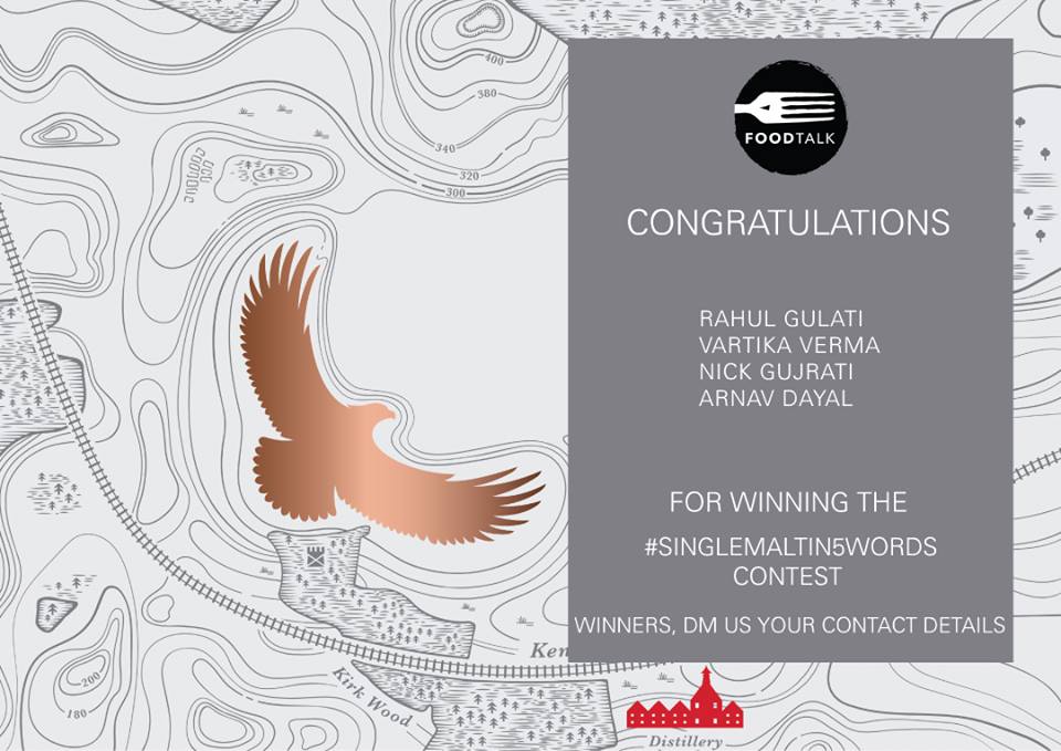 foodtalkindia's tweet photo. Hey @NickGujrati & @ImSpacemanSpiff
You've won the @TheArdmoreSMW #SingleMaltin5Words Contest! CONGRATS!
Awaiting your contact details! https://t.co/p6GCF9Tt7j