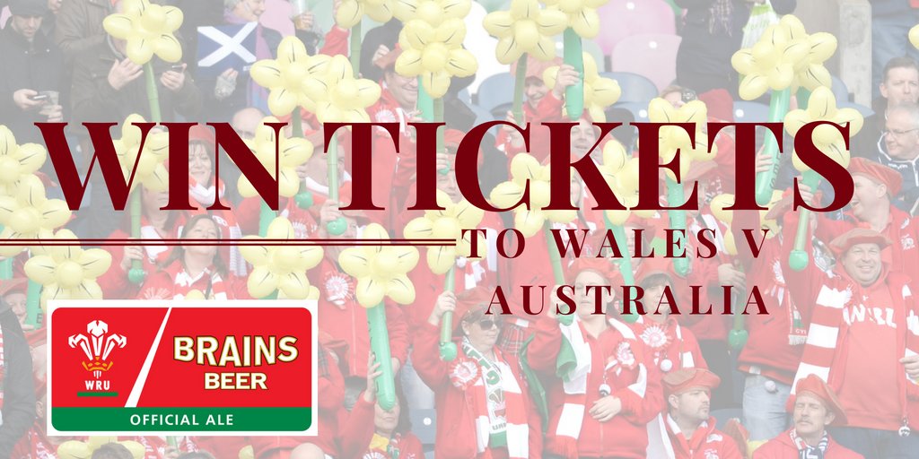 COMP: Win a pair of tickets to <a href="/WelshRugbyUnion/">Welsh Rugby Union 🏴󠁧󠁢󠁷󠁬󠁳󠁿</a> v Australia on Saturday. Retweet and like to enter. Winner picked 12pm on Fri #UAseries