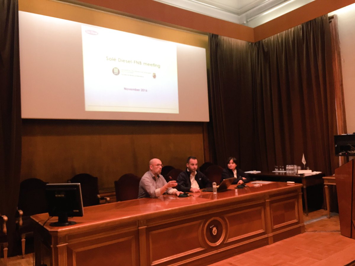 Presentació de l'empresa @SoleDieselEs pels estudiants de <a href="/FNB_UPC/">Facultat de Nàutica</a> amb l'objectiu de potenciar les practiques acadèmiques