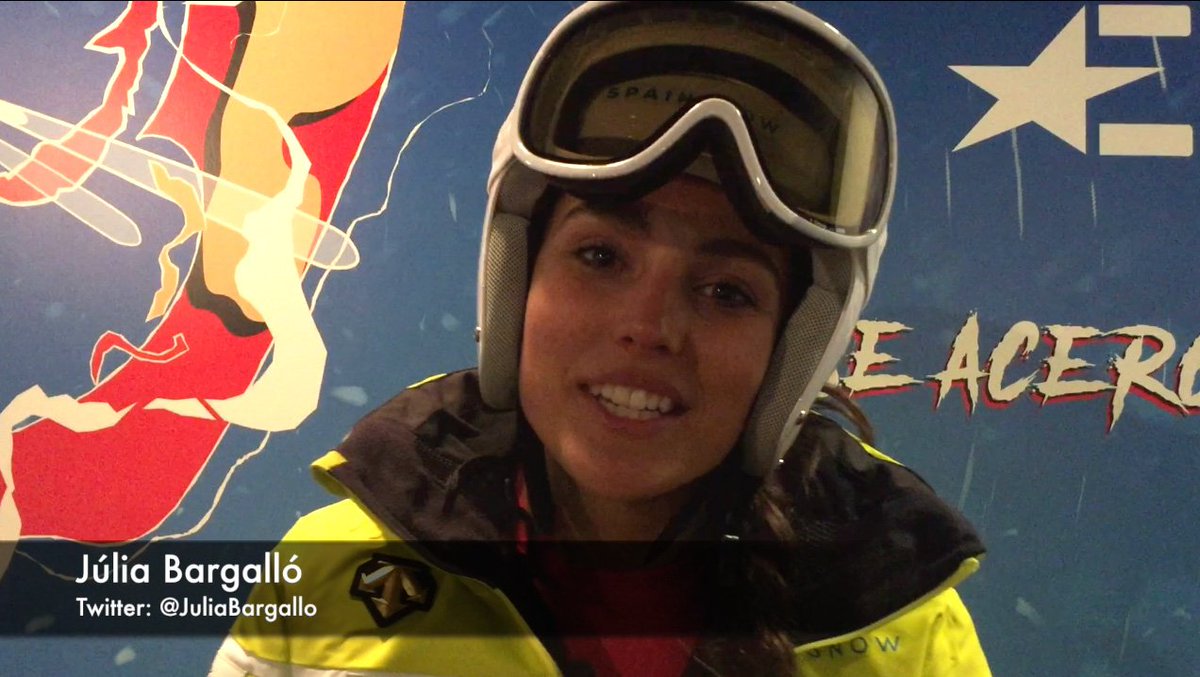 CampeonisimasES's tweet photo. Videoentrevista a @JuliaBargallo: "Paso mucho frío esquiando" https://t.co/embyOumGgG #esqui #SpainSnow #ProtagonistaCampeonisimas #video https://t.co/q1xfOGIj8O