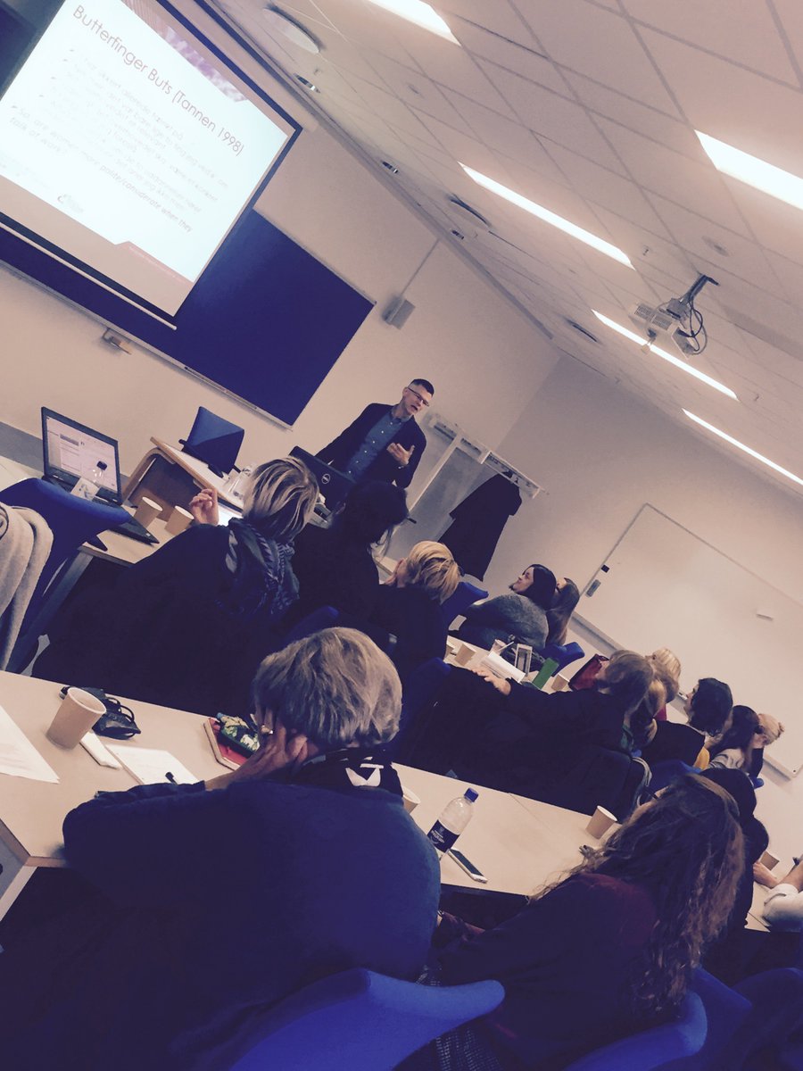 CBSPPP's tweet image. Prof. Hans Jørgen Ladegaard, @HongKongPolyU, is currently talking at the symposium about difference between male and felmale leaders.