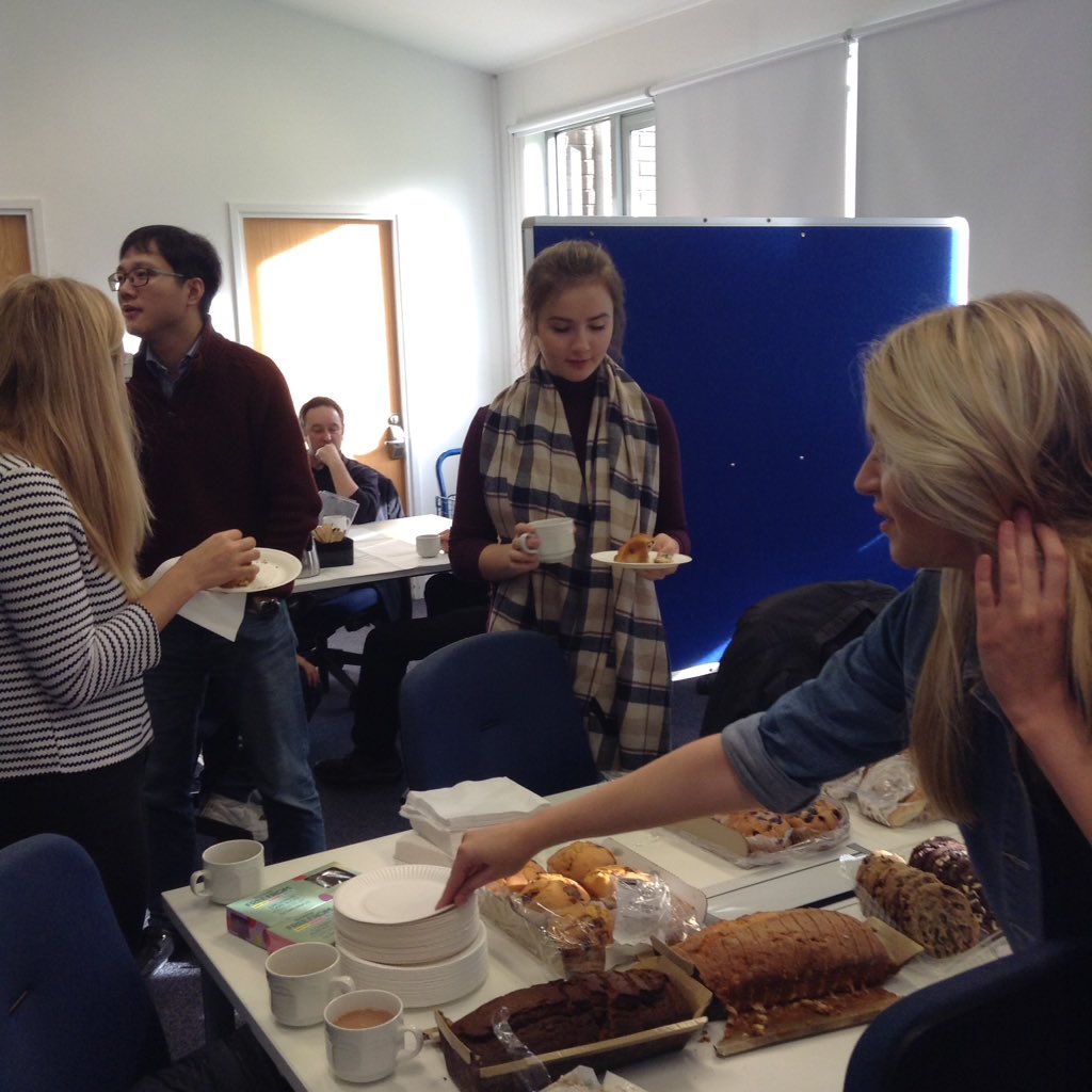 heriotwatt_soss's tweet image. EAF #CoffeeMorning those cakes look #awesome 🍰☕️☺️ #ideasandsolutions