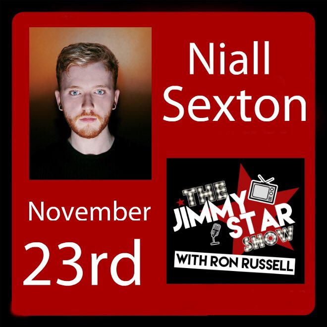 hope2259's tweet photo. Wed Nov 23rd super talented @NiallSexton to guest on The @jimmystarshow With Ron Russell #superstar #shouldhavewonXfactor @DrJimmyStar https://t.co/v9eeDjyUGl