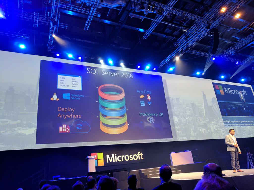 PavloPaska's tweet image. #IntelligentDB SQL 2016 # FutureDecoded #MSDevUK