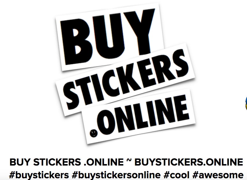 imarketingi's tweet photo. BUY STICKERS .ONLINE ~  
#buystickers #buystickersonline #cool #awesome #entrepreneur #art #graffiti https://t.co/8o2exUteMC
