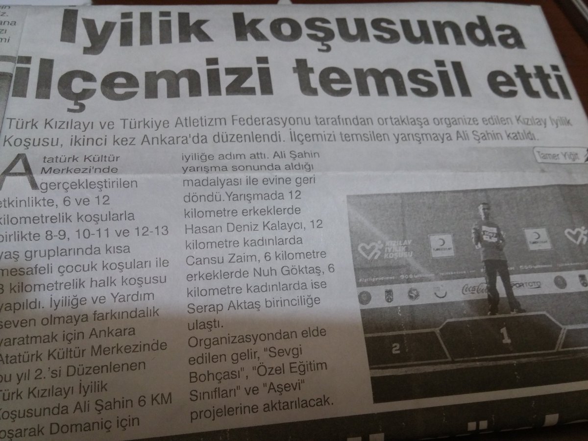 <a href="/TurkKizilayi/">Kızılay</a> <a href="/iyilikkosusu/">Kızılay İyilikKoşusu</a> ilçemiz yerel basını <a href="/domanicgazete/">Domaniç Gazetesi</a> 
Teşekkürler <a href="/serdaryigitaa/">Serdar Yiğit</a> <a href="/ygtamer/">Tamer Yigit</a>