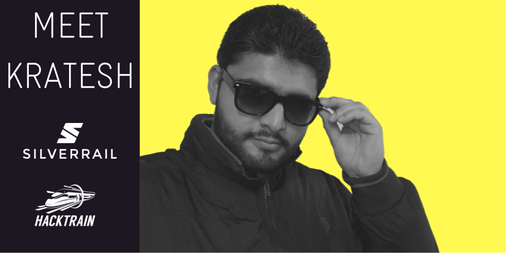 SilverRailTech's tweet image. Meet Kratesh - #HackTrain participant…he likes #java &amp;amp; #cricket #LetsDoThis @TheHackTrain
