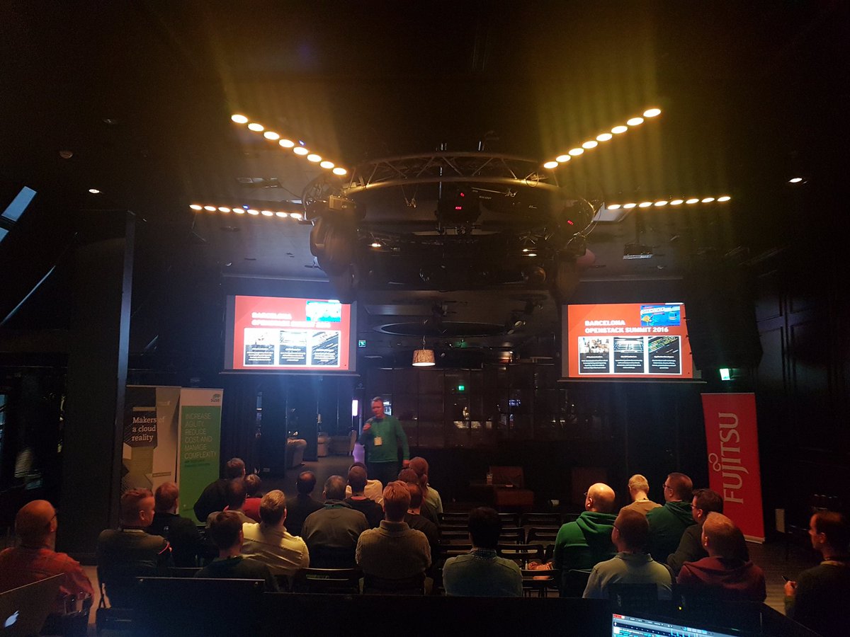 therolle's tweet image. @ikkeT on stage #openstackfin #meetup is go! I'll be presenting my "operations" speech in the final slot with Toni Ylenius @CybercomFinland