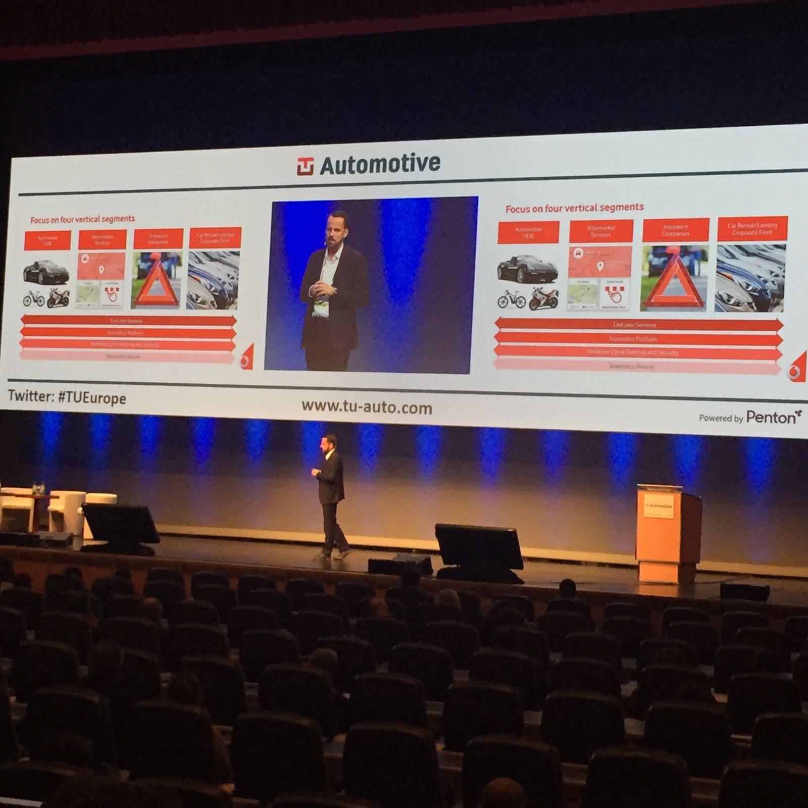 Vodafone Automotive on Twitter ".Vodafone_Auto's Gion Baker is presenting ‘Creating Community