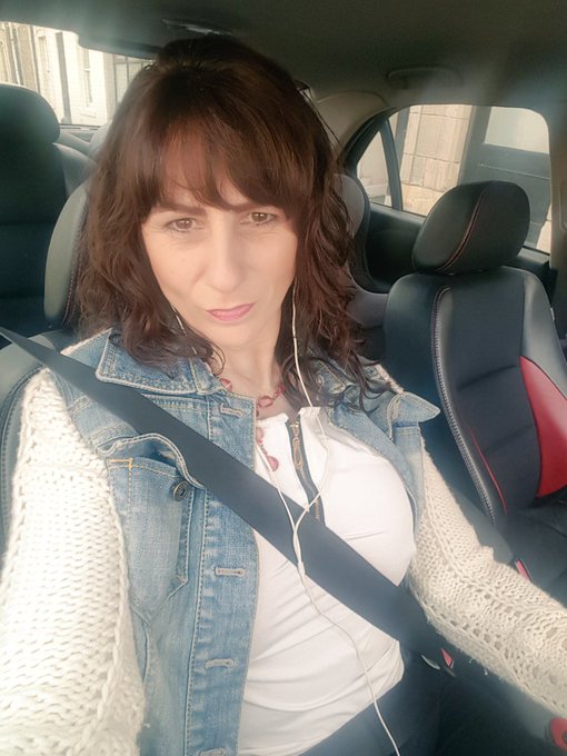 Is that a cheeky nipple showing! Miss behavin on the road to tease &amp; please 😉 enjoy your day guys!!!