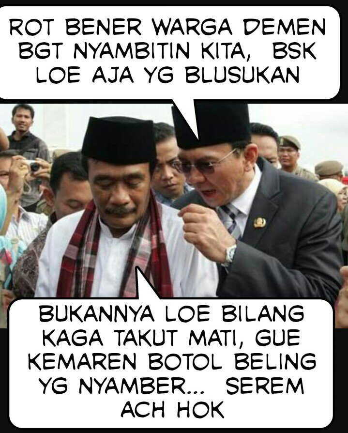 #AhokKeseretAngkot sedang menuju puncak
