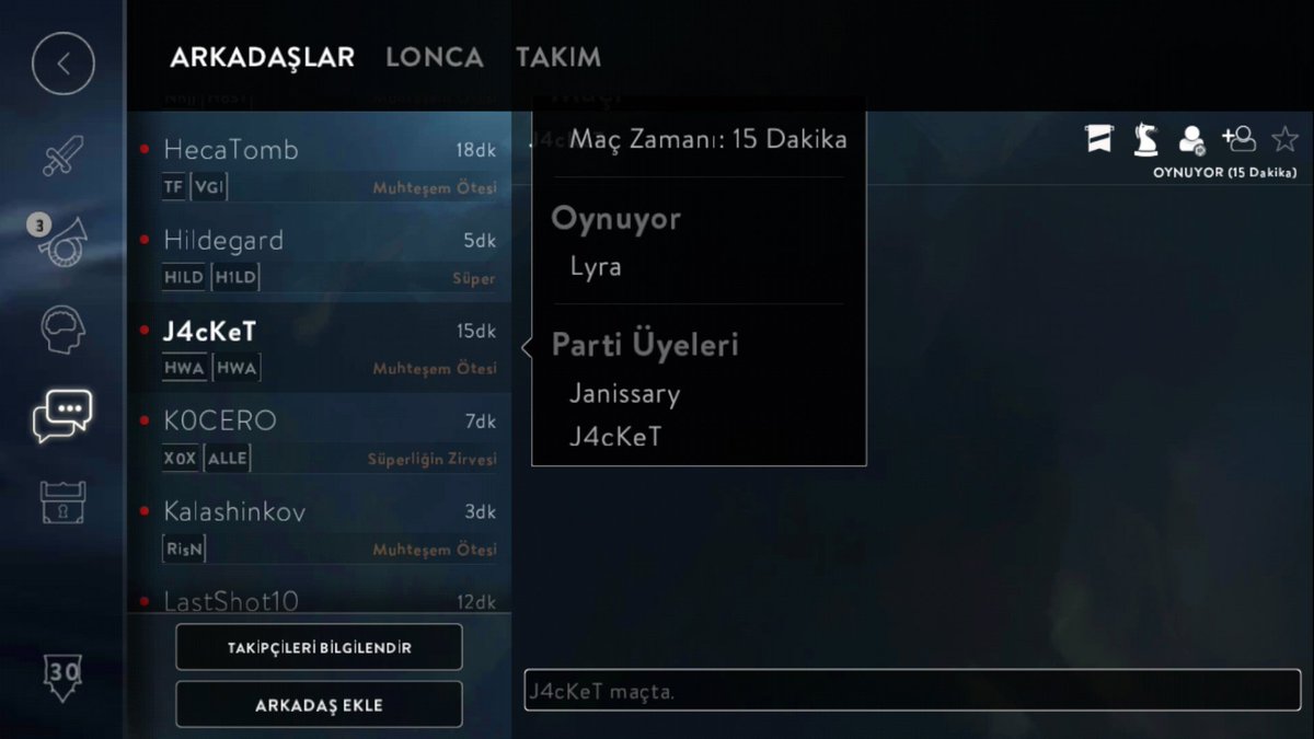 Meyra_VG's tweet image. Arkadaş listemde olmayan kişileri çevrim içi görüyorum sebebi nedir ? @vainglorygametr #VGQuestion