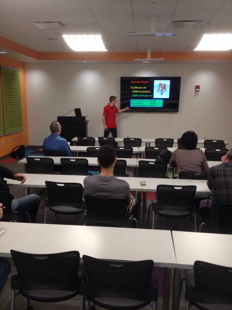 Happening Now <a href="/1MillionCupsPIA/">1MillionCups Peoria</a> MassIt