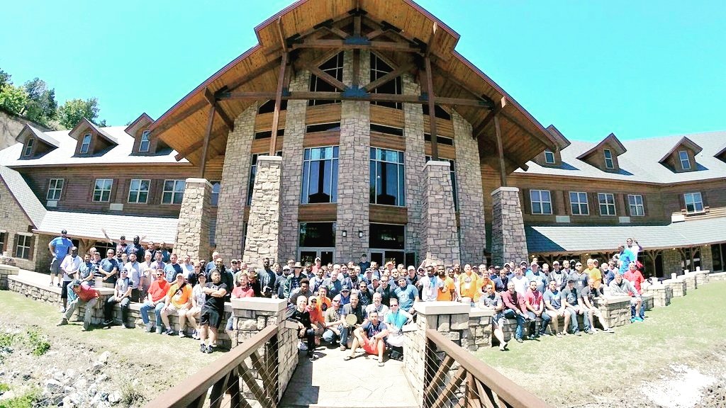 cbullard21's tweet photo. ReWired 2016, 180 #Metmen. Is it too early? Nah! See myself, Brad or Derrick for voucher to 2017. Just $110 for Reg, Trans, Lodge, & shirt. https://t.co/SqIYphJ3Qn