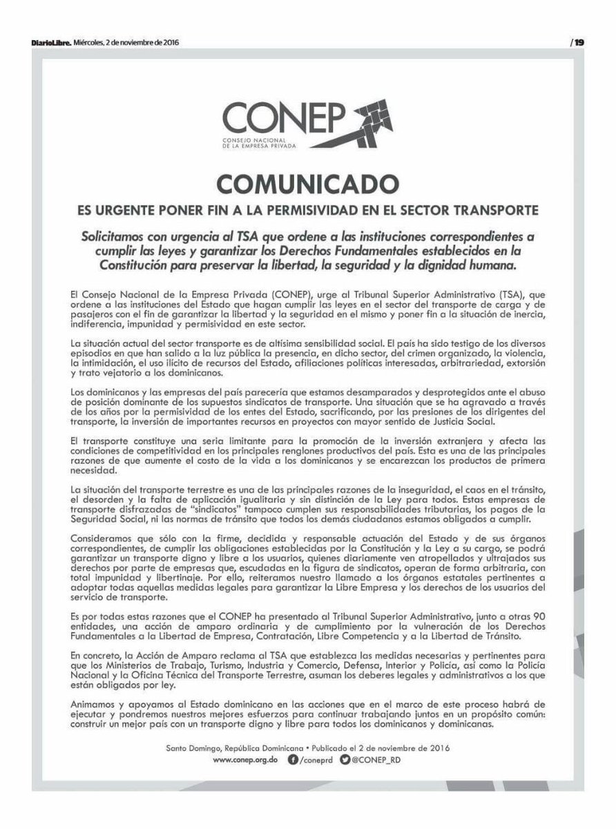 CONEP_RD's tweet photo. Buenos días. Les compartimos el comunicado #CONEP del día de hoy. https://t.co/QW2OZRf2cX https://t.co/RHWGt1VTvJ