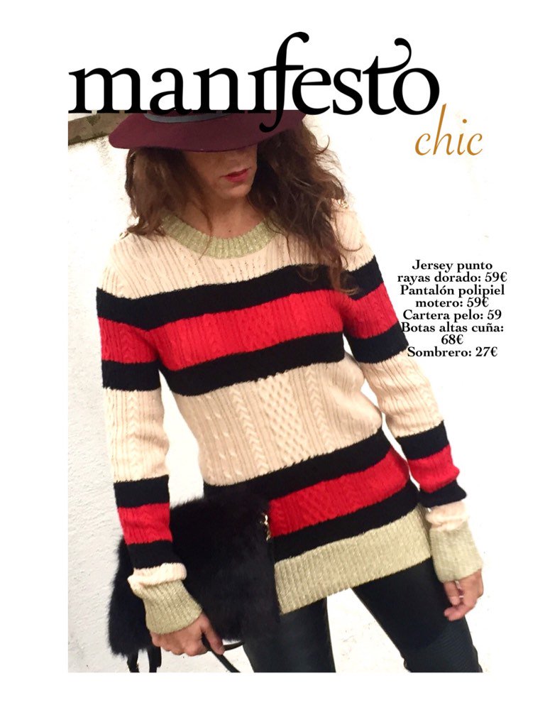 Viste como realmente te gusta!
"¡Sé única, sé irreemplazable, sé tu!"
manifestochic.com