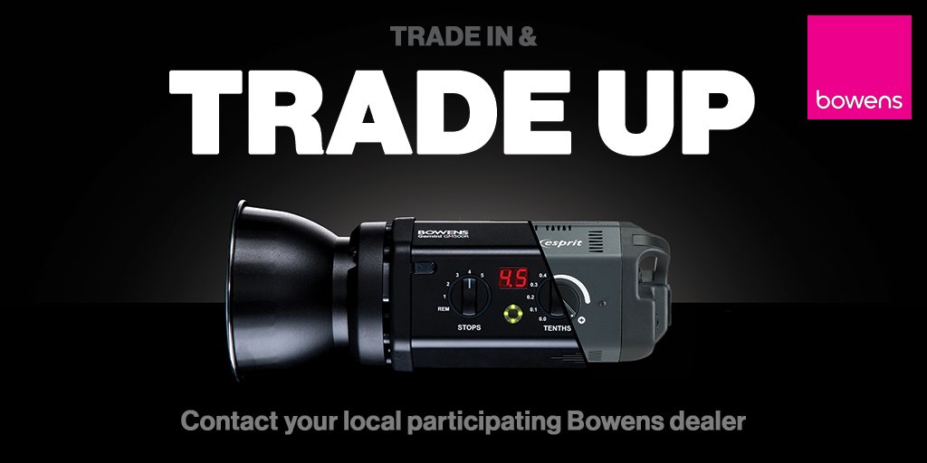 OFFER: Trade-in any #monolight this November and receive £50 off a new Gemini 500R at your local participating #Bowens dealer! #tradeup