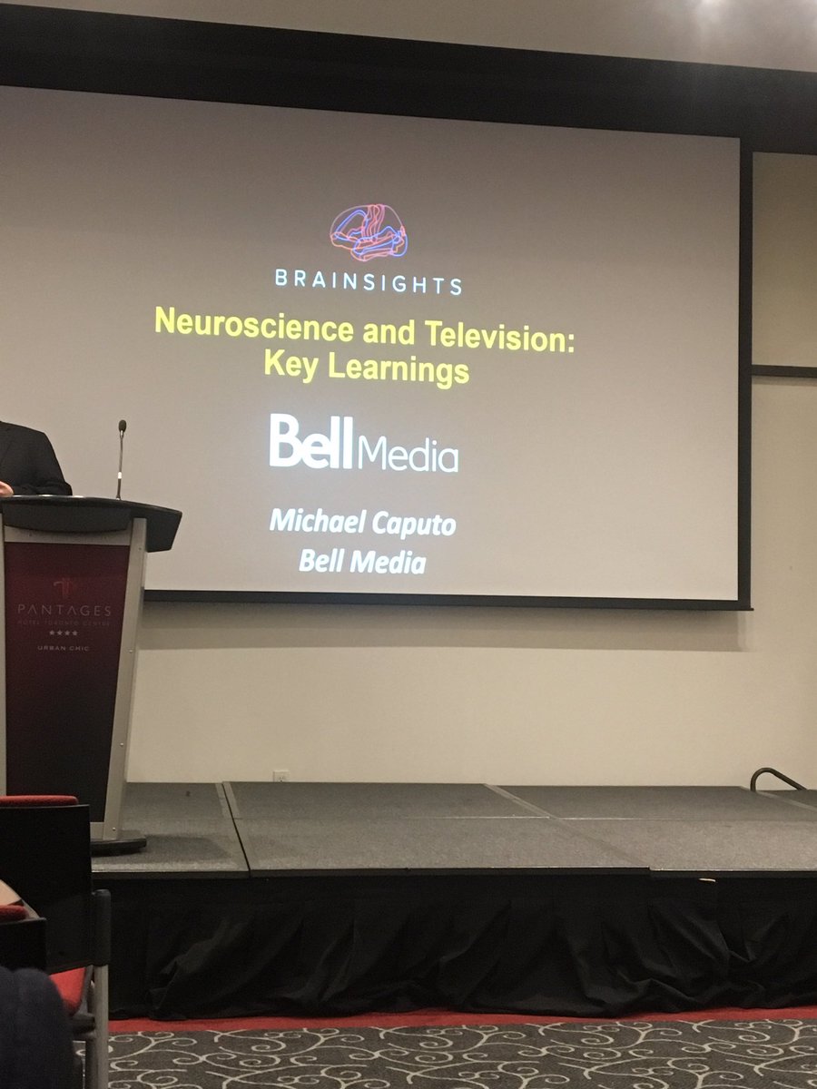 BroadcastBRC's tweet photo. Listening to @BellMediaSales talk about the quality of time spent with media care of @BrainSightsTO research.
#brc2016 https://t.co/t9kbaVmyo9
