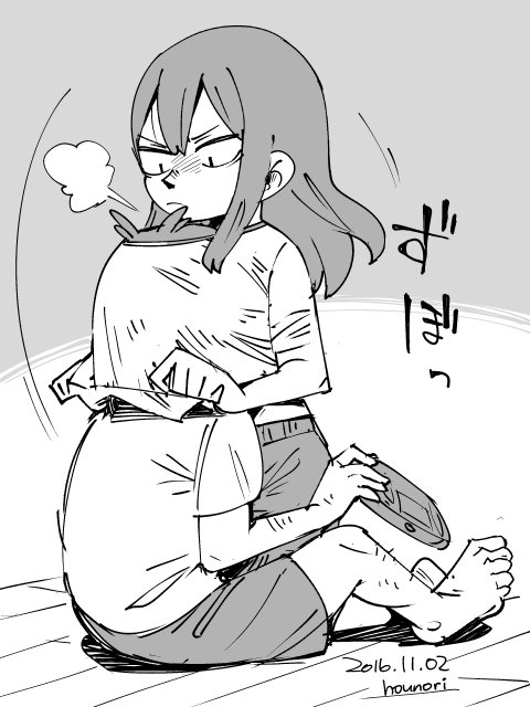 お絵描き:かまってちゃん3 