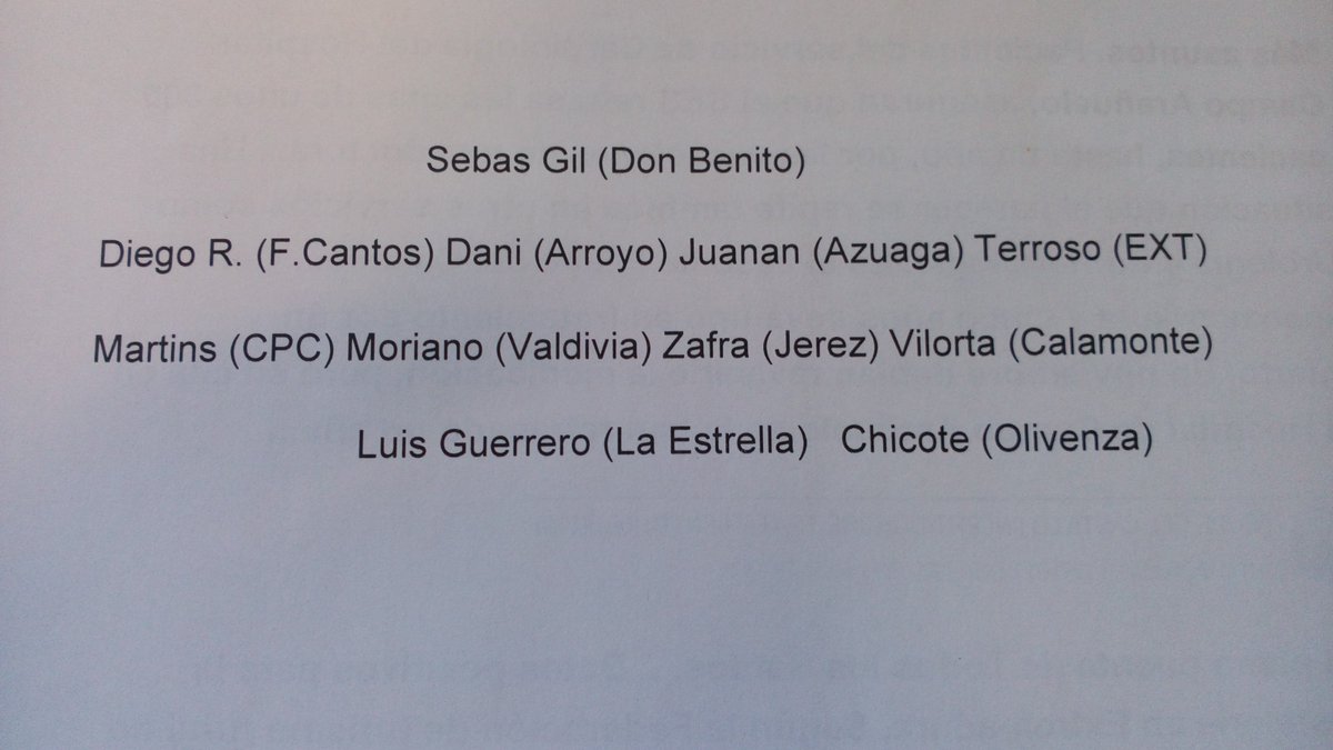 enjuegoCEX's tweet photo. 11 ideal de 3a de CER (jornada 12). https://t.co/z8Xpai9uZG