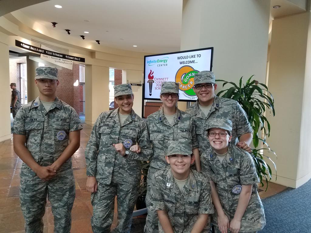 GCPSeCLASS's tweet image. GCPS 8th Grade Career Expo another great success! @GCPSCTE