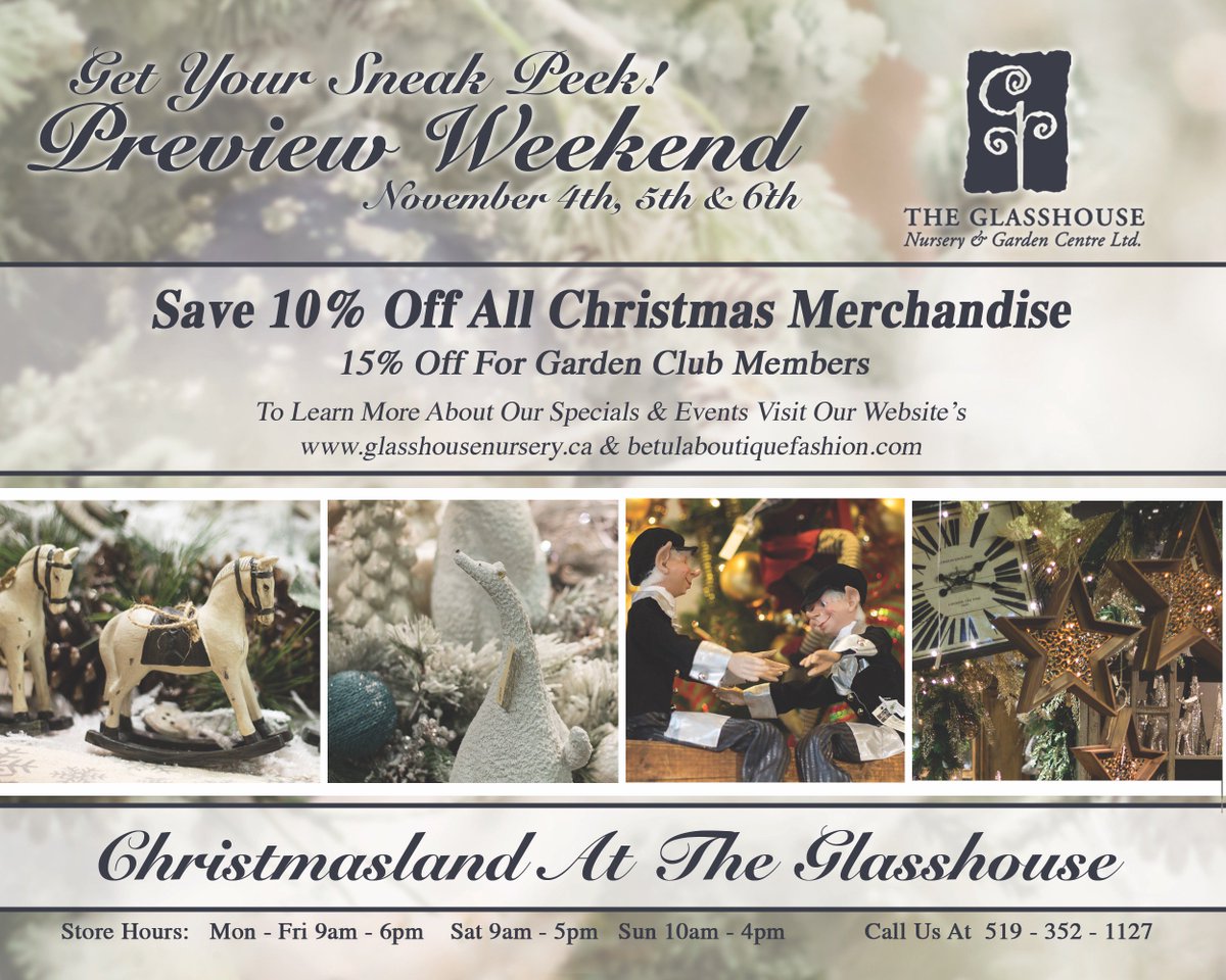 Christmasland opens this Friday!
All Christmas merchandise will be 10% off (*15% for GCMS) this Friday-Sunday!