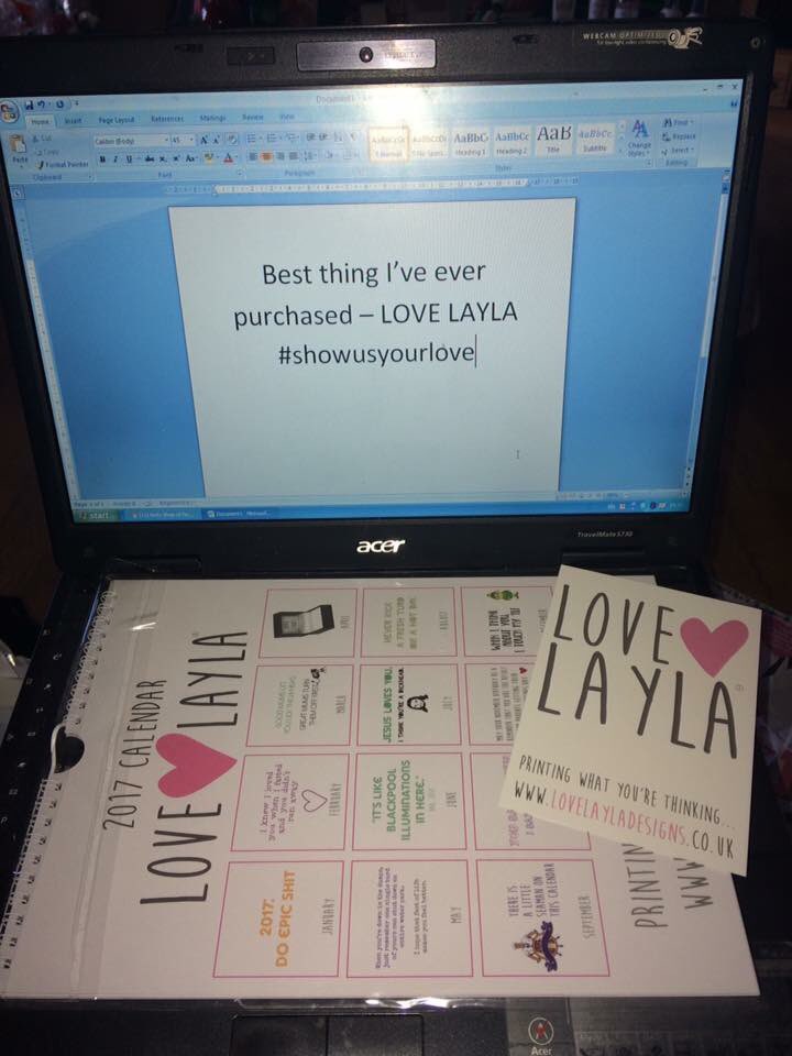 Love Layla on Twitter "HAVE YOU ORDERED YOUR 2017 CALENDAR.....https