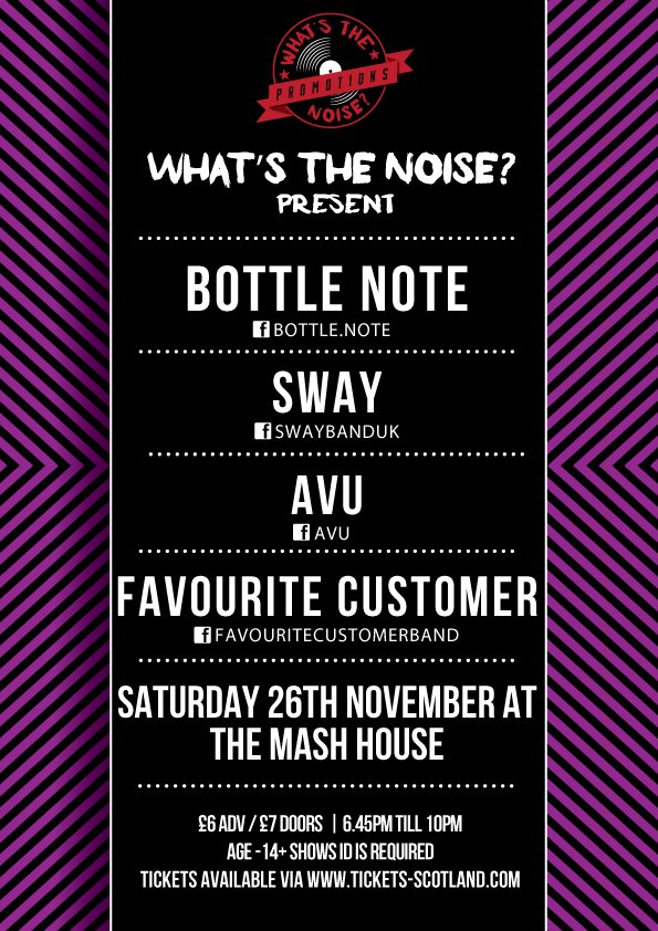 November is going to be a belter. Have a look at all our great shows and mark the dates in your calendars/smartphones