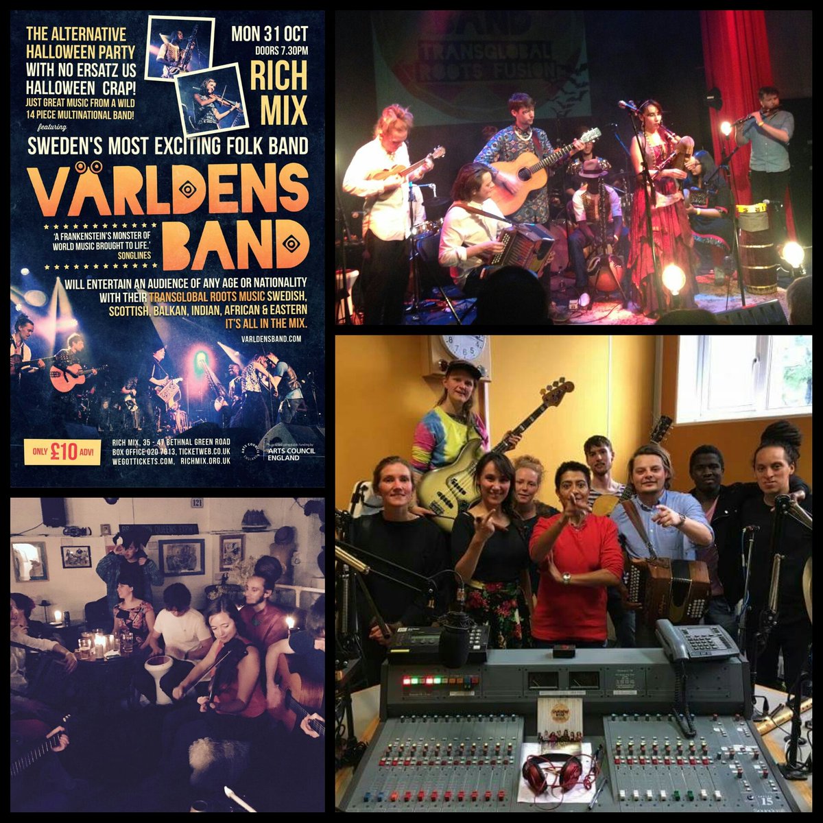 Had a great time in London, hope to be back next year, now on a long drive to finish the #transglobal tour in Sweden