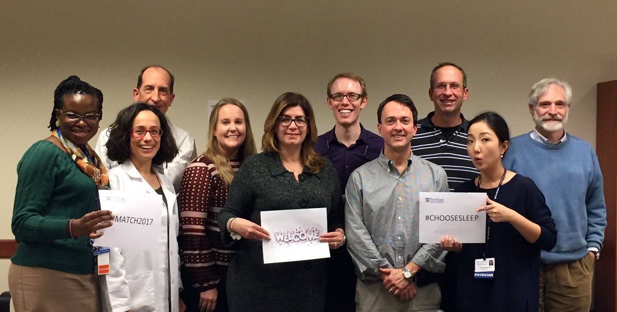 <a href="/PennMedicine/">Penn Medicine</a> <a href="/PennMedNews/">Penn Medicine News</a> Congratulations to the new PENN Sleep Fellows, we are thrilled to have you join our team! #Match2017 #ChooseSleep