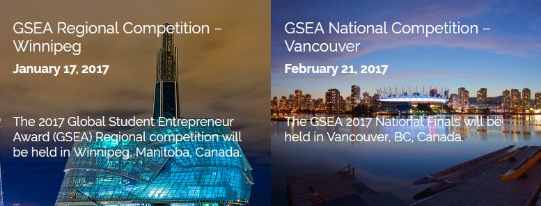Chance for young #Winnipeg entrepreneur to win $5K, trip to Vancouver at Global Student Entrepreneur Awards eowinnipeg.org/gsea-competiti…