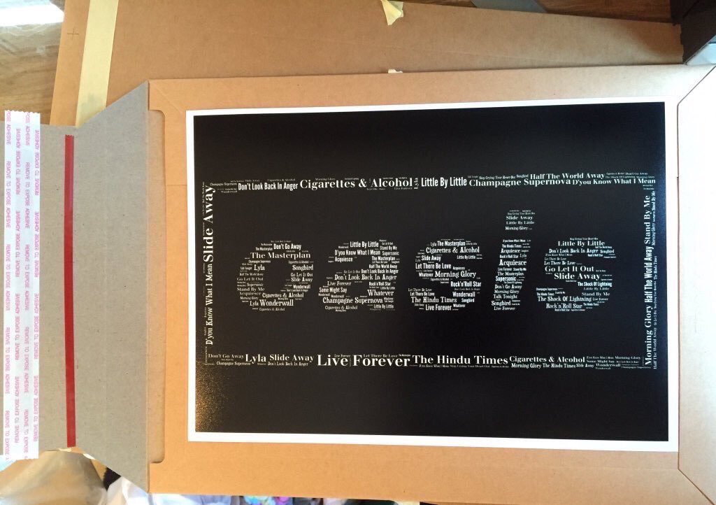 AGT79's tweet photo. Know an Oasis fan?

I'm giving a set of these three prints to a follower at 10:30pm tonight.

To enter;
- RT
- Follow me.

Nice one 👌 https://t.co/ibljw2gPHp